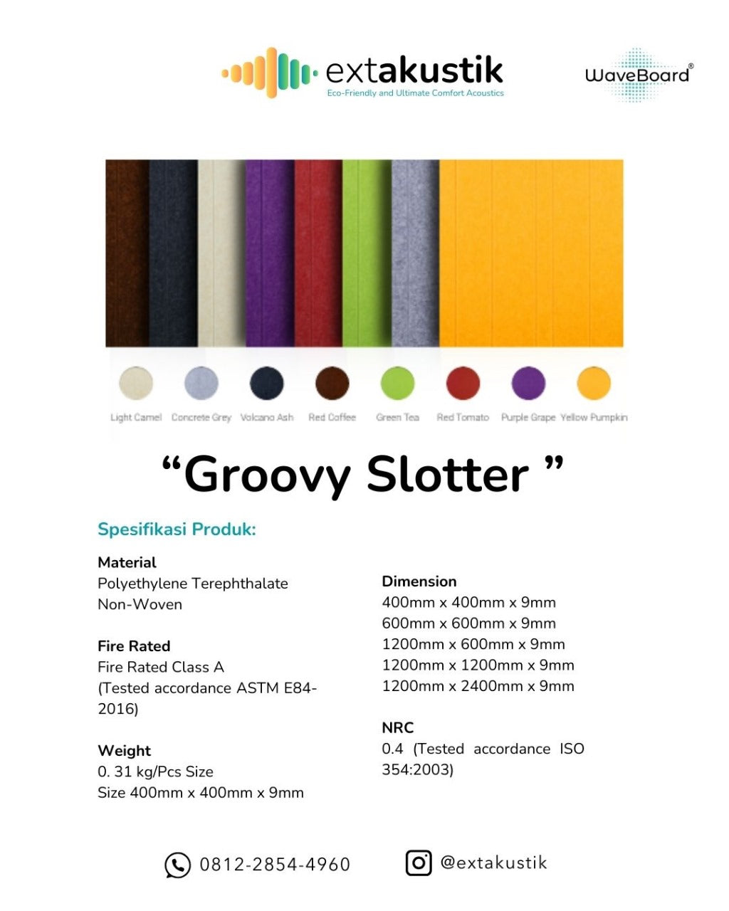 WAVEBOARD GROOVY SLOTTER (EXTAKUSTIK) WAVEBOARD GROOVY SLOTTER (EXTAKUSTIK)